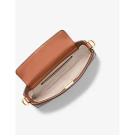 Michael Kors Bryant Small Schultertasche Leder Brown