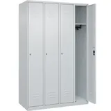 Californian Products Classic Plus Spind 120 x 50 x 185 lichtgrau