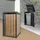 ML-Design Mülltonnenbox 1er 68 x 80 x 116,3 cm anthrazit-eichenoptik