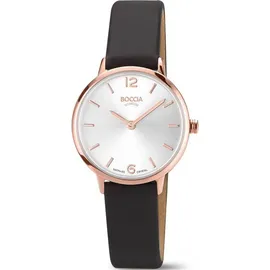 Boccia Titanium Boccia 3345-05 Damenuhr Titanium Saphirglas 27mm 5ATM