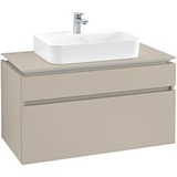 Villeroy & Boch Legato Waschtischunterschrank B75600VK 100x55x50cm, Soft Grey