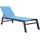 Happy Garden Barbados Sonnenliege 198 x 61 x 95 cm Blaugrau