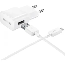 OEM Samsung Usb-a 8W Wandladegerät mit Micro-usb-kabel - Weiß