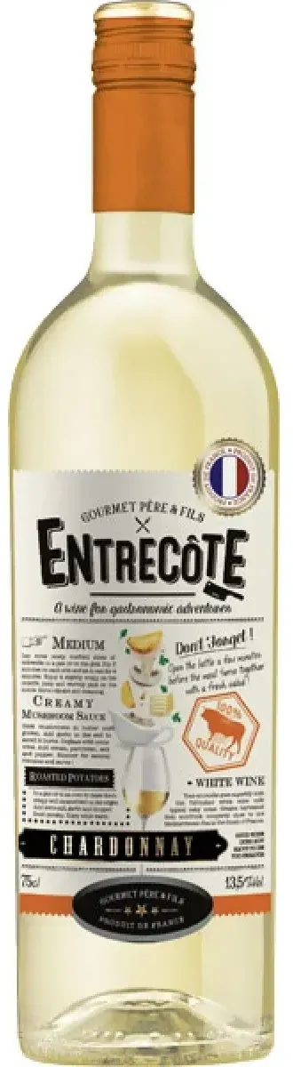 Entrecôte Chardonnay Weißwein trocken 0,75 l | 2023