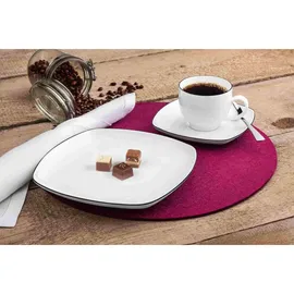 SELTMANN WEIDEN Lido Kaffeeservice eckig 18-tlg. black line