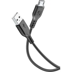 Interphone USB auf Micro USB Daten-/ Ladekabel 120cm, schwarz