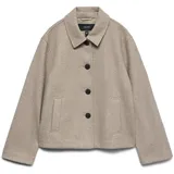 Vero Moda Fortunemie Short Jacke - Moon Rock / Melange - L