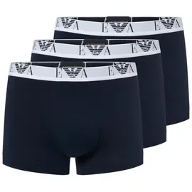 Emporio Armani Boxershorts unifarben blau L 3er Pack
