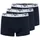 Emporio Armani Boxershorts unifarben blau L 3er Pack