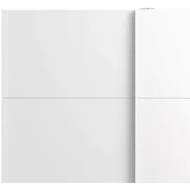 VCM Veto B150 cm) 2 Türen weiß und weiß hochglanz.