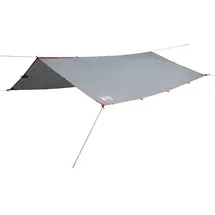 vidaXL Tarp Grau und Orange 400x294 cm Wasserdicht
