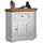 möbelando Eckkommode WZ-0133 103 x 94 x 68 cm