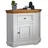möbelando Eckkommode WZ-0133 103 x 94 x 68 cm