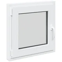 vidaXL Kellerfenster RISOR 50 x 50 cm weiß