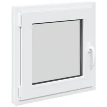vidaXL Kellerfenster RISOR 50 x 50 cm weiß
