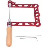 Csparkv - Dekupiersäge Handsäge, Dekupiersäge Dekupiersäge Adapterrahmen für Holz, Kunststoff, Gummi und Weichmetall 5 Zoll