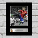 Iconic pics Signiertes Foto von Sergio Ramos, España FC Autogramm, Geschenk