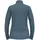 Odlo Damen Langarmshirt 1/2 Zip Roy Midlayer 542331-21109 L - Provincial Blue - Black - L