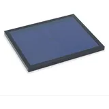 Safe-Album Münzetui Flache Münzbox Echtglas-Deckel Nr. 8372 102 x 163 mm schwarz