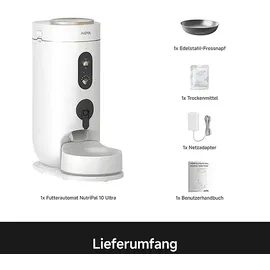 Mova NutriPal 10 Ultra für Hunde und Katzen, Futterautomat