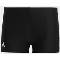 adidas Classic 3-Streifen Boxer-Badehose Black / White M/L