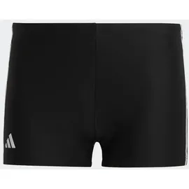 adidas Classic 3-Streifen Boxer-Badehose Black / White M/L