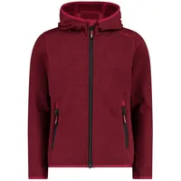 CMP Kid G-Jacke mit fester Kapuze, Anemone-Anthrazit, 176