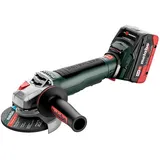 Metabo WPB 18 LT BL 11-125 Quick inkl. 2 x 5,5 Ah + metaBox 165 L