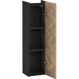 Schildmeyer Lorna Hochschrank 30,2 x 106,1 x 23,4 cm Braun/Schwarz