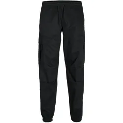 JACK&JONES JEANS INTELLIGENCE JPSTKANE JJROUPE JOGGER CARGO Black