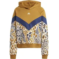 Adidas x FARM Rio Hoodie Bronze Strata / Night Indigo L