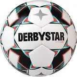 derbystar Kinder Fußball Junior S-Light, Weiss Gruen schwarz, 5, 1722500142