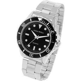 Alain Miller Quarz Edelstahl 40 mm AM0002