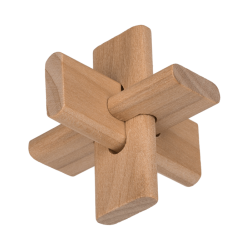 Geduldsspiel aus Holz Variante 1