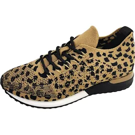 La Strada Sneaker Damen Weite E Braun 38