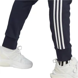 Adidas Essentials French Terry Tapered Cuff 3-Streifen Hose Legend Ink / White S