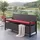 MCW F39-3 3er Sitzbank  ~  grau/bordeaux