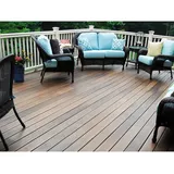 FIBERON Terrassendielen WPC Terrassendiele Horizon Ipé, BxL: je 13.6x488 cm, 24 mm Stärke braun 13.6 cm x 488 cm