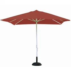 Resol garbar A1 Regenschirm Outdoor 300x300 Bordeaux (Schirmständer nicht enthalten)
