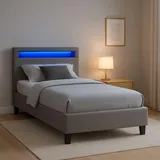 CARO-Möbel Polsterbett Himalaya 90x200 cm, Schlafzimmer, Betten, Polsterbetten
