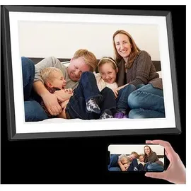 Thomson 7" Smart Photo Frame - Black (7", 1024 x 600 Pixel), Digitaler Bilderrahmen, Schwarz