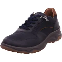 WALDLÄUFER h-max Herren Schnürschuhe in Blau, Größe 9.5 - Blau - 44