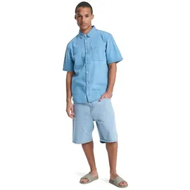 QUIKSILVER Carrigan Kurzarmhemd Blau XXL