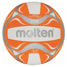 Molten Beachvolleyball BV1500-LB weiß/blau