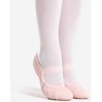 Ballettschuhe Leder Einsteiger durchgehende Sohle - rosa, rosa, 38