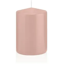 Wiedemann Kerzen Stumpenkerzen Lachs 60 x Ø 40 mm, 24 Stück, Kerzen in RAL Kerzengüte Qualität