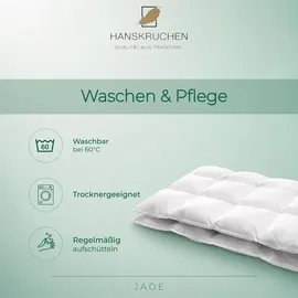 HANSKRUCHEN Jade Daunendecke 240x220 cm
