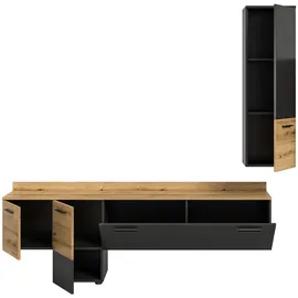 MID.YOU Wohnwand inkl. Licht Goal