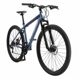 Bikestar Mountainbike 21 Gang Shimano Schaltung, Scheibenbremse, blau