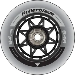 ROLLERBLADE 84MM/SG7 WHEEL/BEARING XT, CLEAR, ONE SIZE